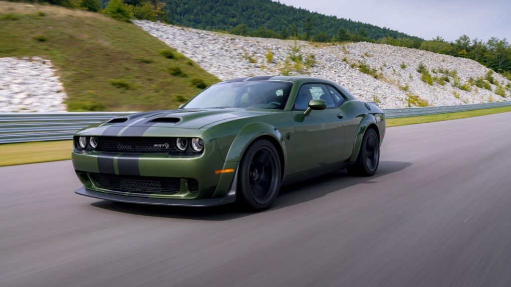 2023 Dodge Challenger SRT Hellcat once again available with a stick