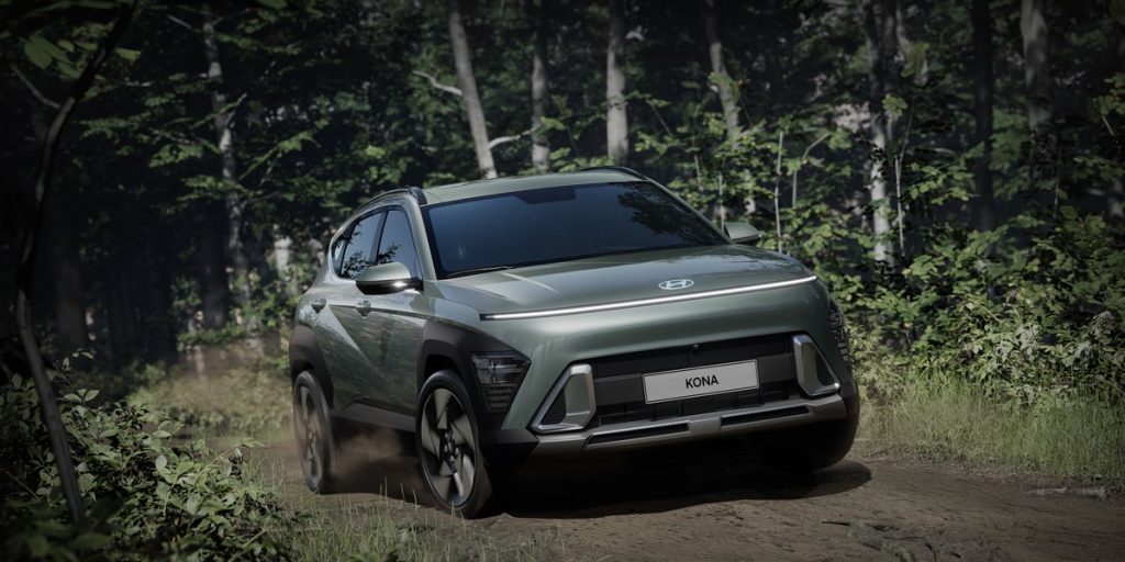 2024 Hyundai Kona Shows Off Stylish Design with Full-Width LEDs