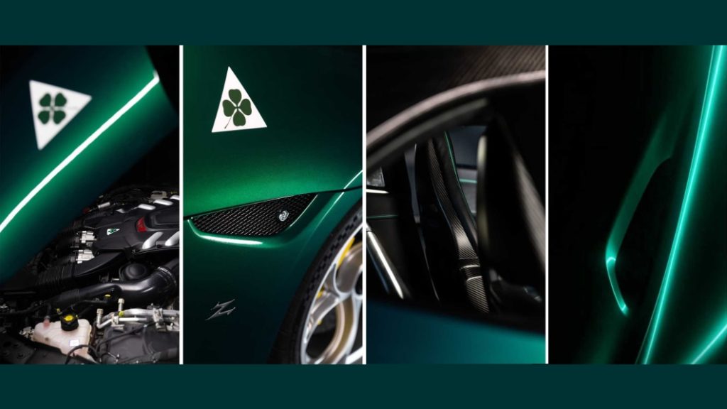 Alfa Romeo Giulia SWB Zagato briefly teased, could be a coupe