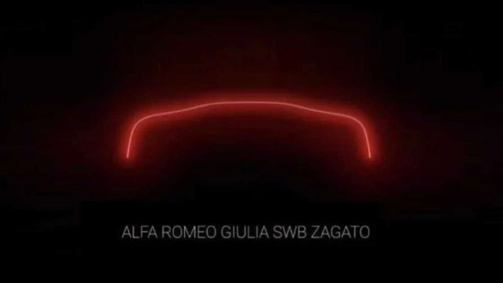 Alfa Romeo Zagato-designed Giulia-derived coupe previewed