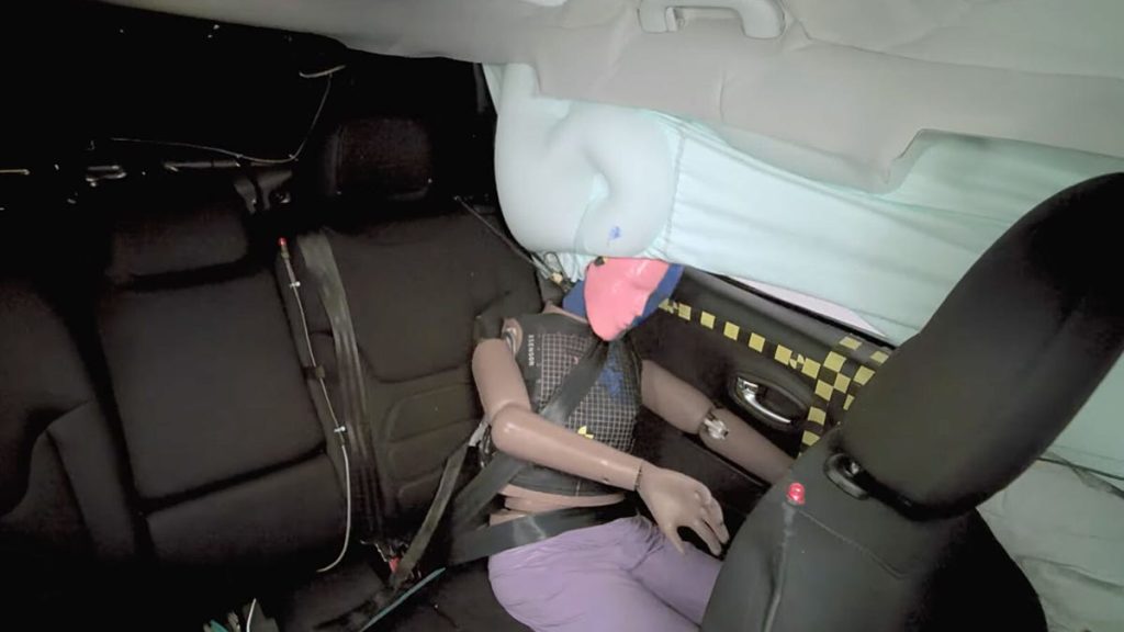 Crossovers Struggle to Protect Passengers in First U.S. Rear Seat Crash Test