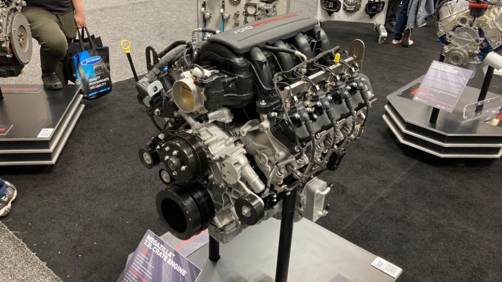 Ford Megazilla crate engine rumbles into Indianapolis