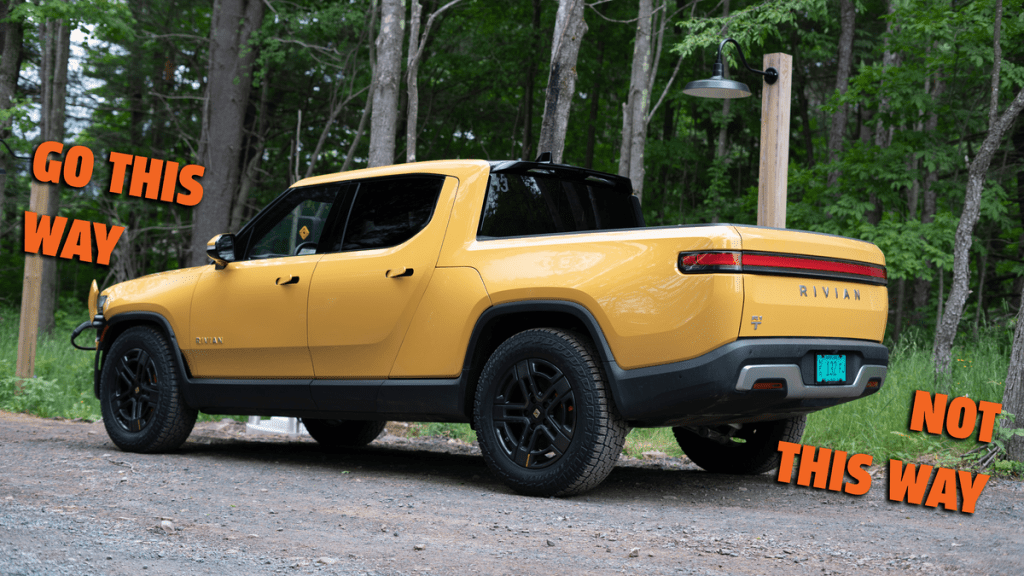 Please Do Not Launch Your Rivian R1T Backwards