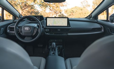 2023 toyota prius limited interior