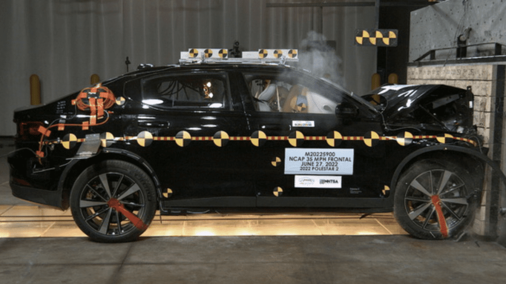 The Polestar 2 Aced Its NHTSA Crash Tests