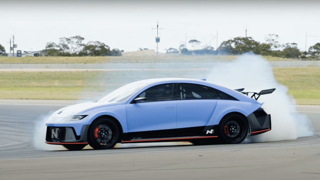 Watch the Hyundai RN22e Get Thrashed On a Race Track