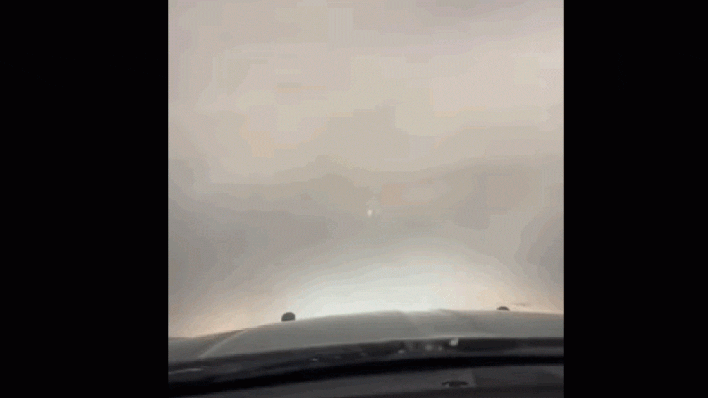 What It Looks Like to Drive Through the Worst of This Mega Winter Storm