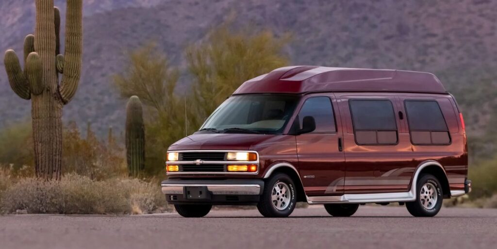 1998 Chevrolet Express Conversion Van Is Our Bring a Trailer Pick of the Day