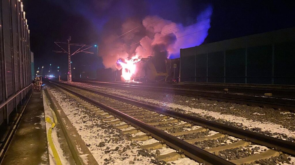 Firefighters Chased Down a Burning ‘Ghost Train’ in Germany