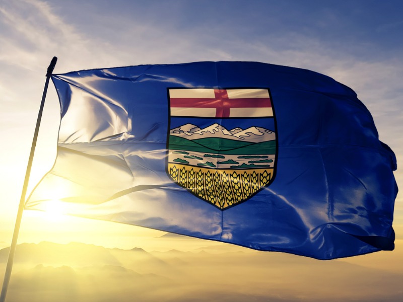 Provincial flag of Alberta