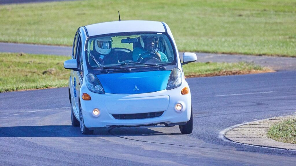 My Mitsubishi i-MiEV Is a Secret Track Weapon