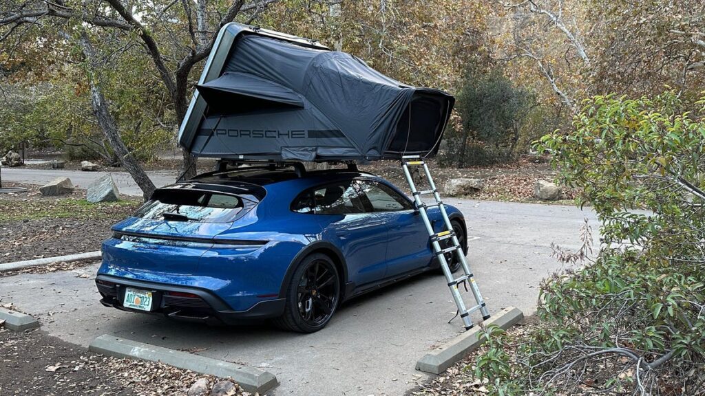 Porsche's $7,000 Roof Tent Makes Camping Not Suck