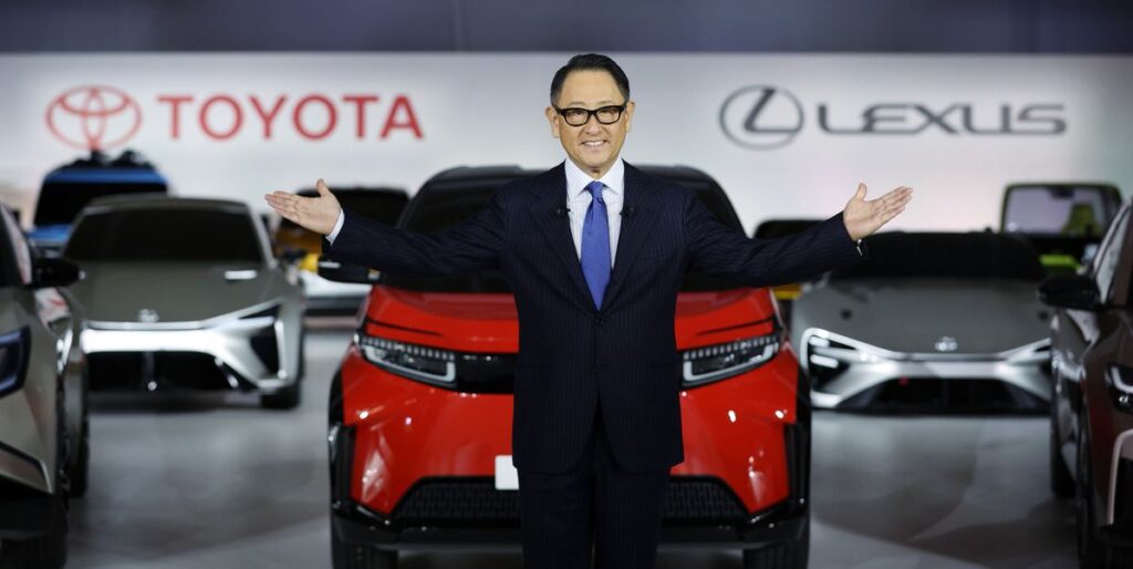 Toyota CEO Akio Toyoda Steps Aside, Which May Accelerate the Company's EV Rollout