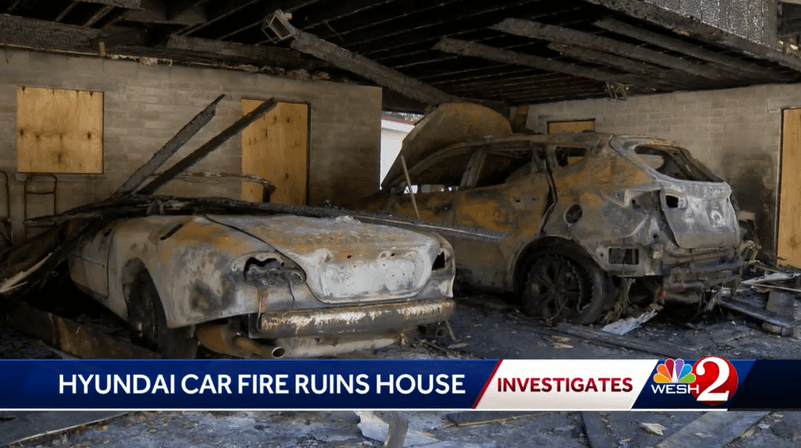 WESH 2 Investigates: Hyundai SUV fire ruins central Florida home, destroys two vehicles