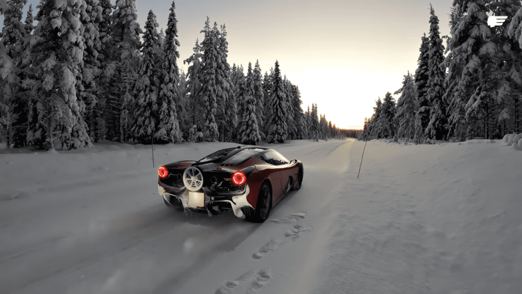 Watch the Gordon Murray T.50 Slide Through the Snow