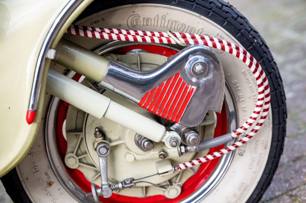 Lambretta TV175 front wheel