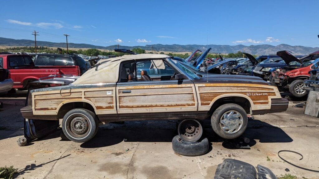 Junkyard Gem: 1983 Chrysler LeBaron Mark Cross Town & Country Convertible