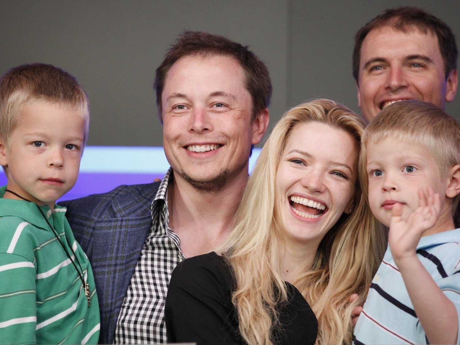 elon musk justine musk kids