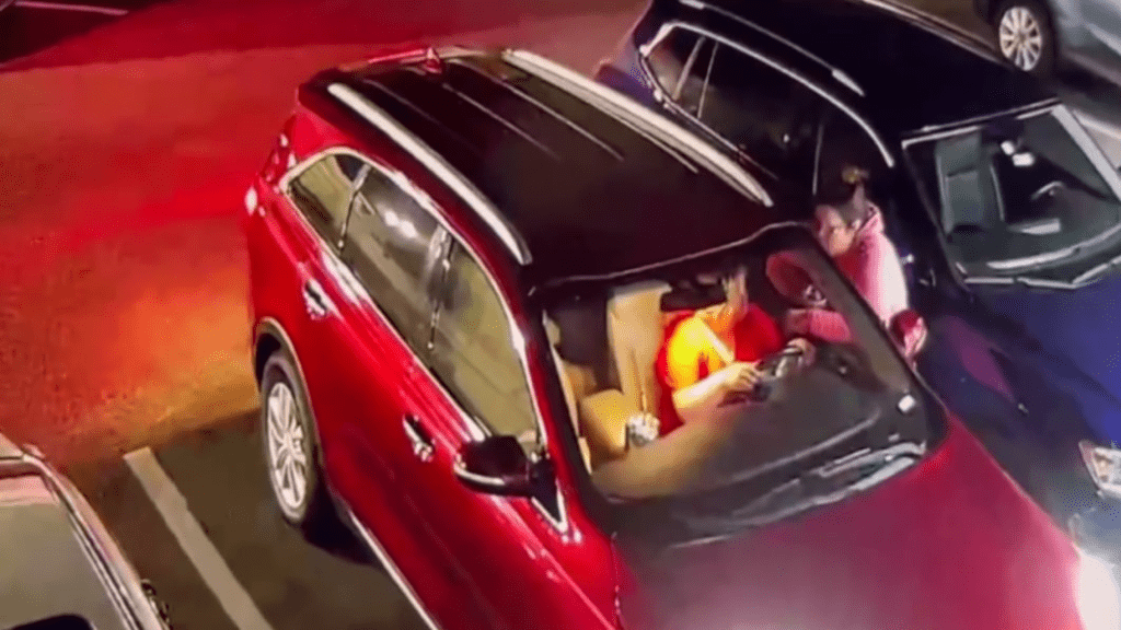 Watch as Florida woman has 9-year-old back car out of a tight parking spot