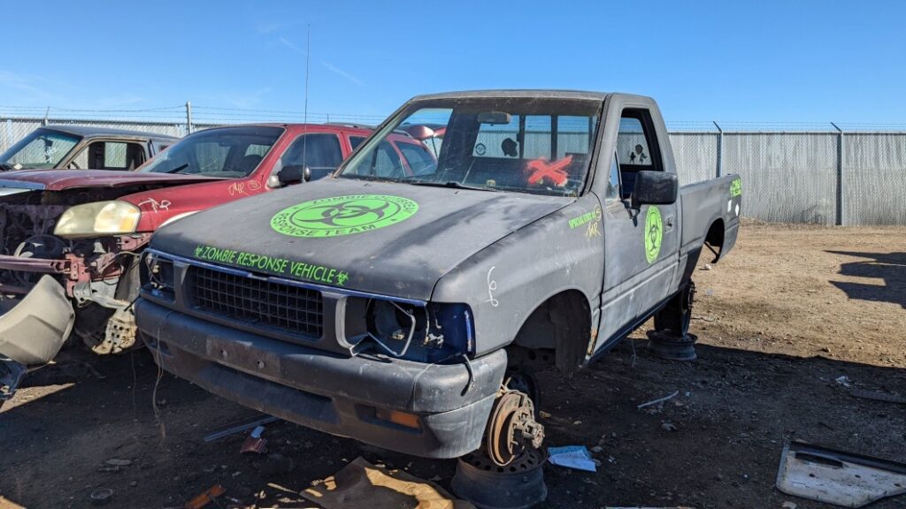 Junkyard Gem: 1990 Isuzu Pickup, Zombie Response Edition