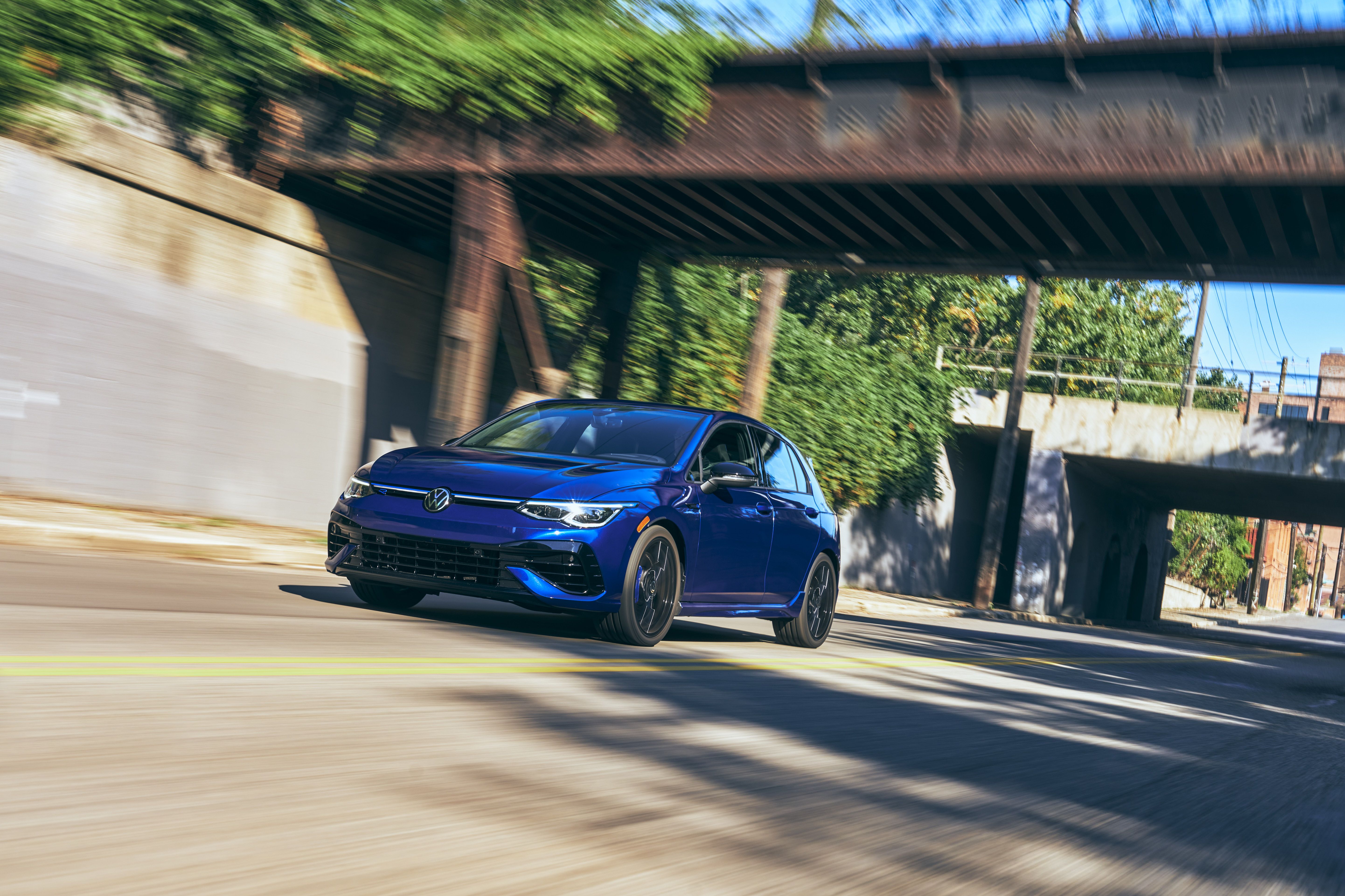 2023 volkswagen golf r 20th anniversary driving