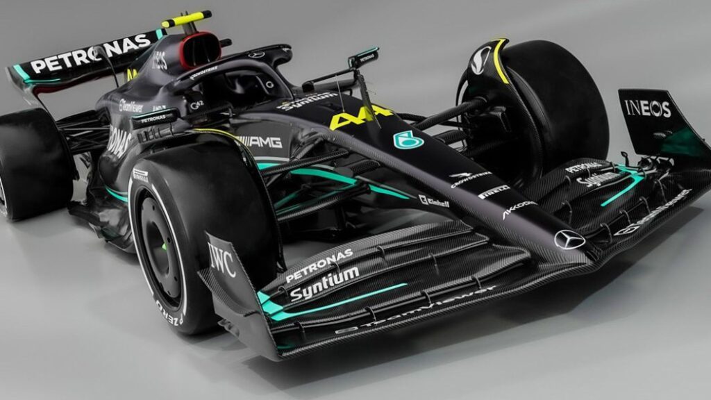 Back in black: Mercedes launches new F1 car to move past difficult 2022 season