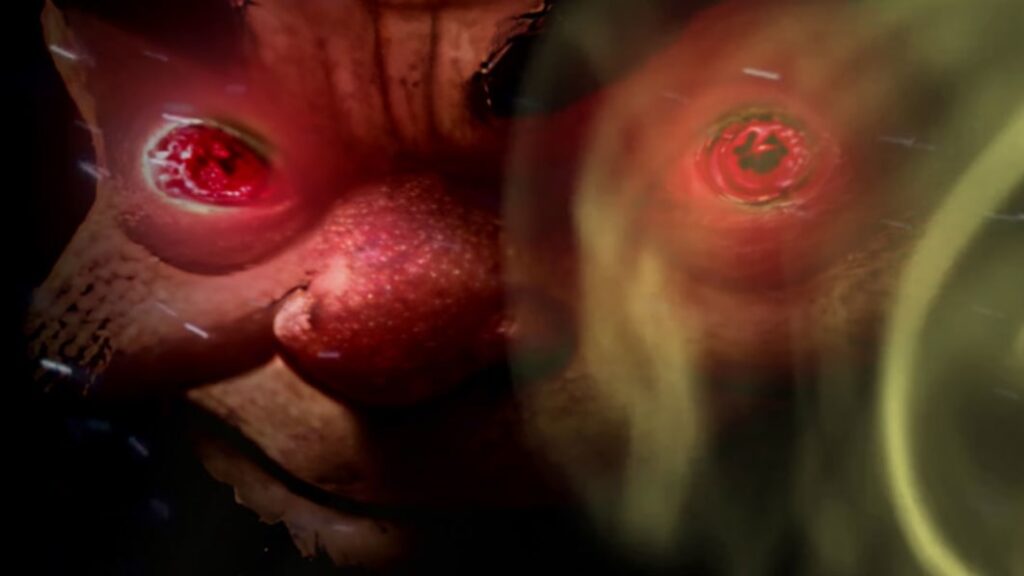 Dodge teases final 'Last Call' model with red eyes and an ugly mug