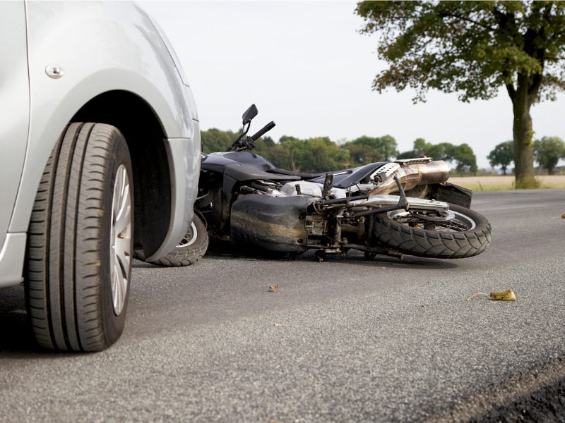 Motorbike accident