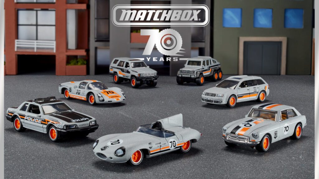 Matchbox releasing a line of limited-edition cars for its 70th birthday