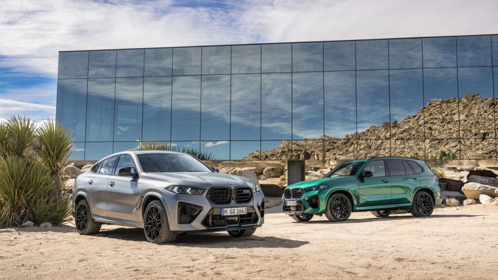 The 2024 BMW X5M and X6M Are Only Available in Competition Spec