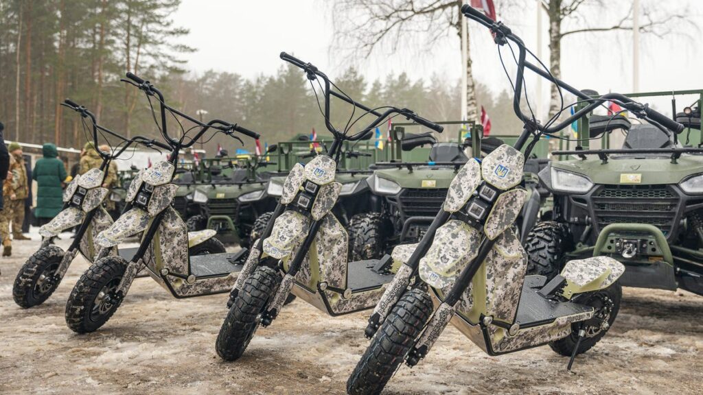 Why Latvia Donated Quads and Electric Scooters to the Ukraine War