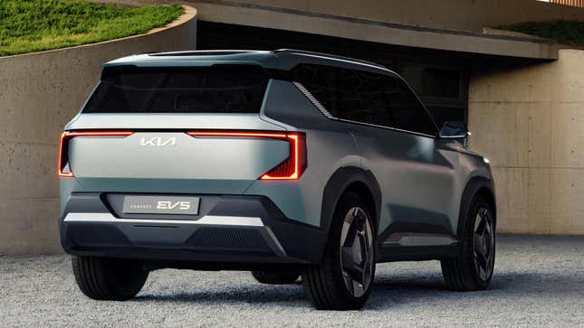 Kia EV5 Concept rear