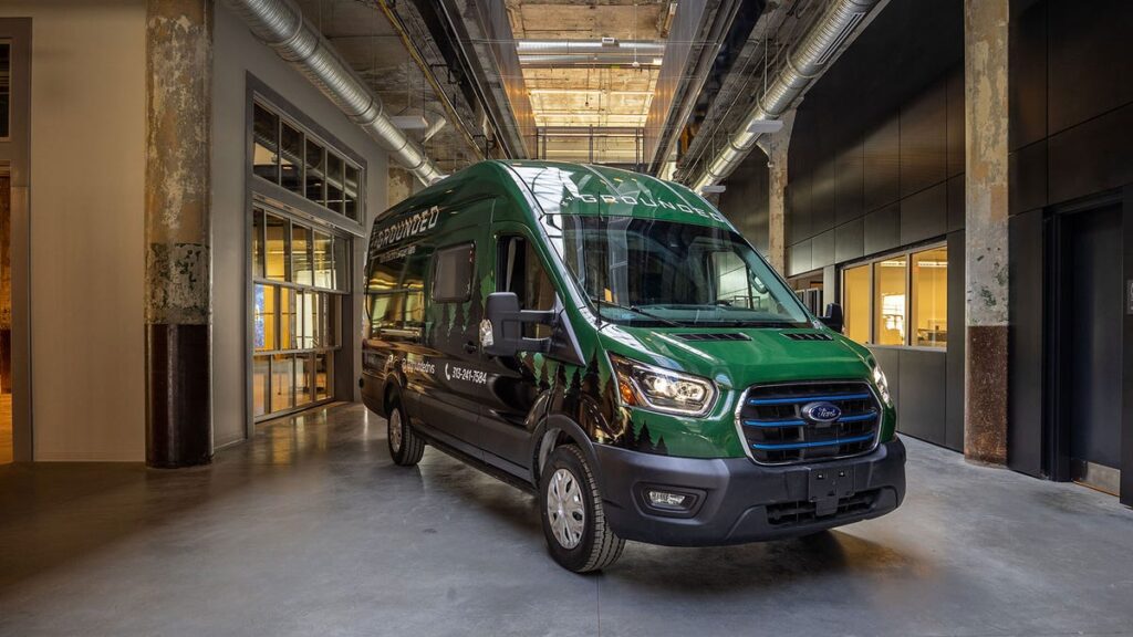 Detroit Startup Lets the E-Transit Live Its Dreams as an EV Camper