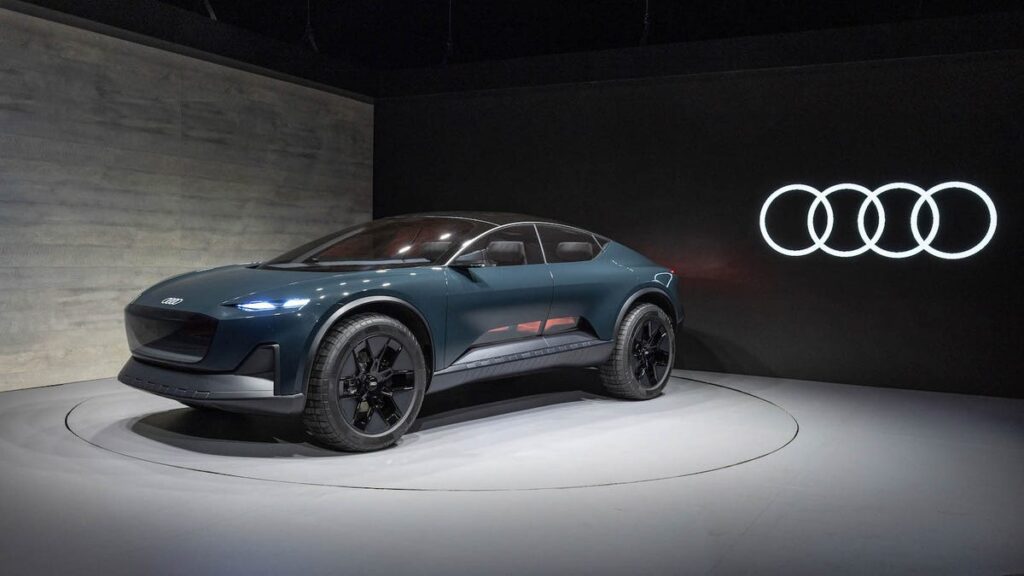 The Audi Activesphere Concept Is a Rugged, Transforming Off-Road Sports Car