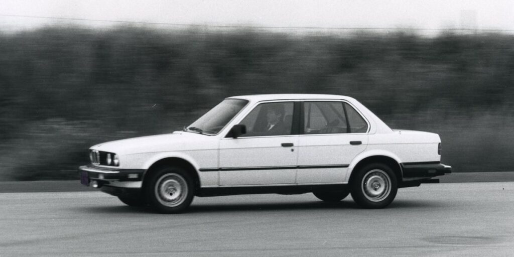 1985 BMW 325e Four-Door Tested: The First 3-Series Sedan