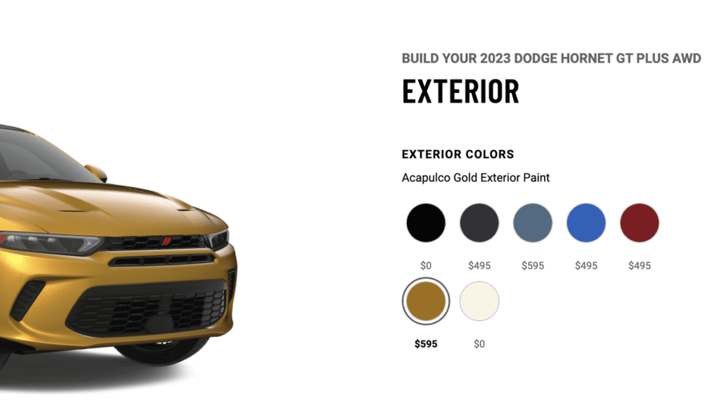 A Dodge Hornet Paint Color Shares Its Name With a Strain of Marijuana