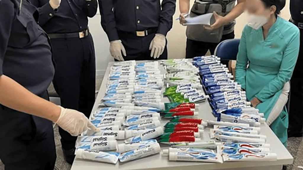 Flight Attendants Arrested for Allegedly Smuggling Drugs in 154 Toothpaste Tubes