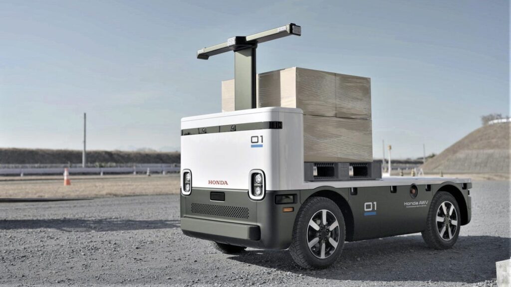 Honda's New Autonomous Work Vehicle Has 25-Percent Better Battery Life, 100-Percent Cuter Face