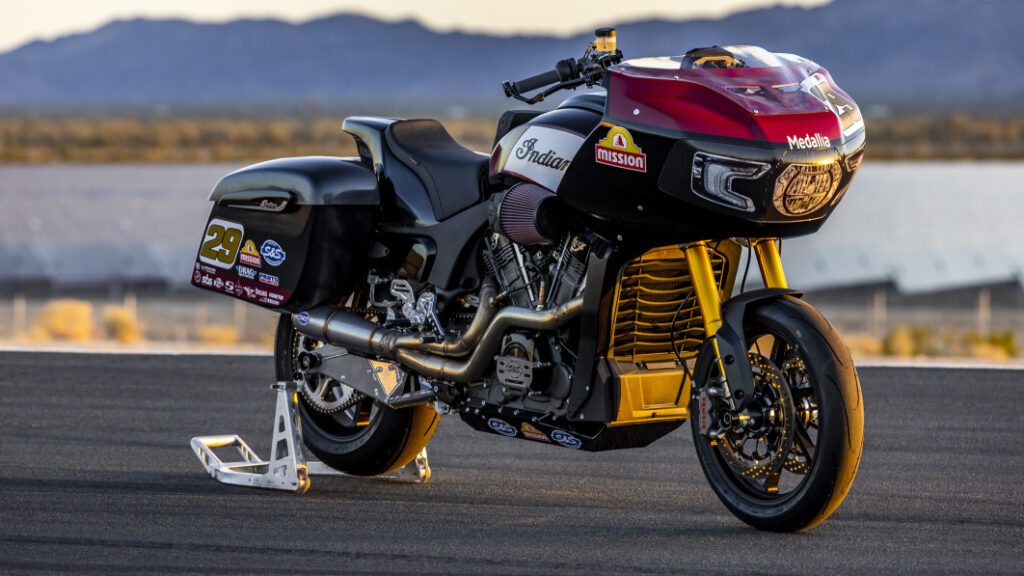 Limited Edition Indian Challenger RR can make you King of the Baggers