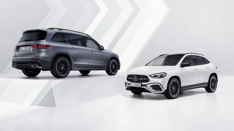 Mercedes-Benz GLA, GLB get subtle design updates and more tech for 2024