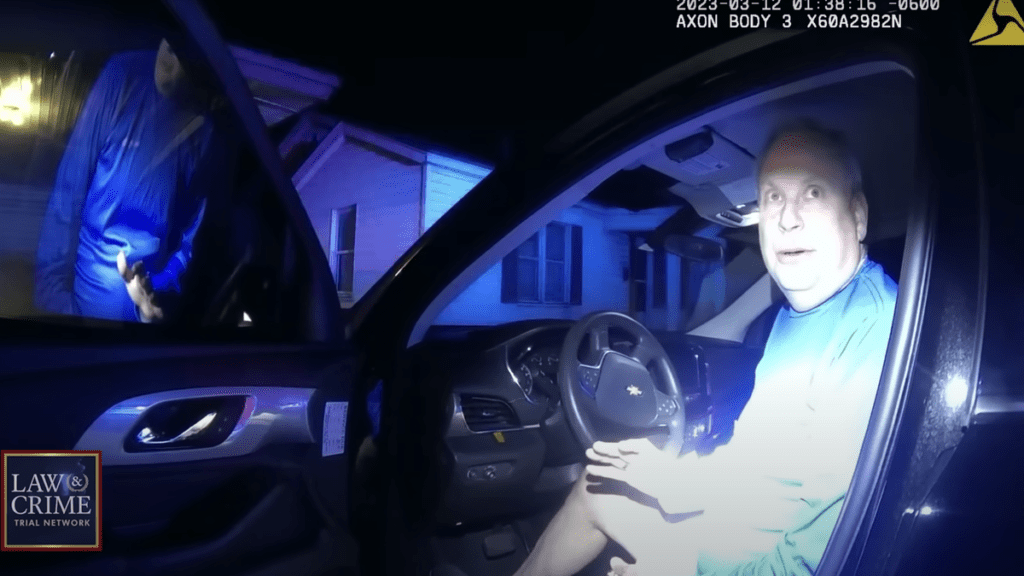 Police Captain Whispers 'Turn Your Camera Off' While Pulled Over for Suspected DUI