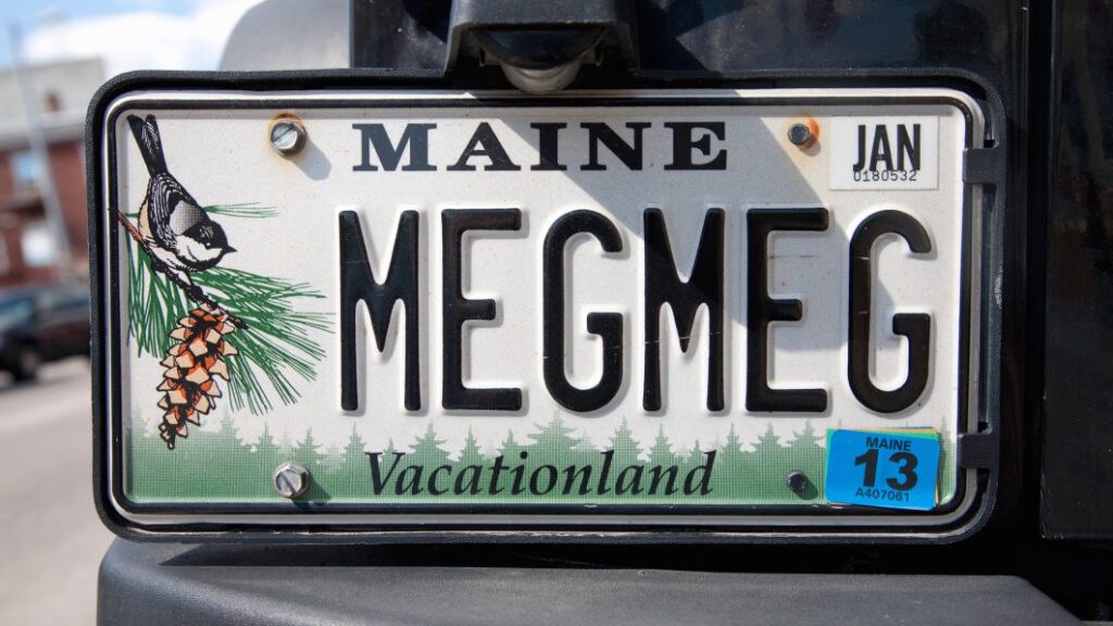 Some Maine drivers upset over change in vanity plate rules