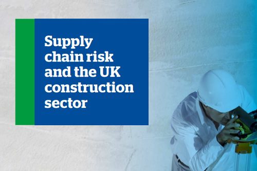 Supply chain woes leading to profit losses for UK construction