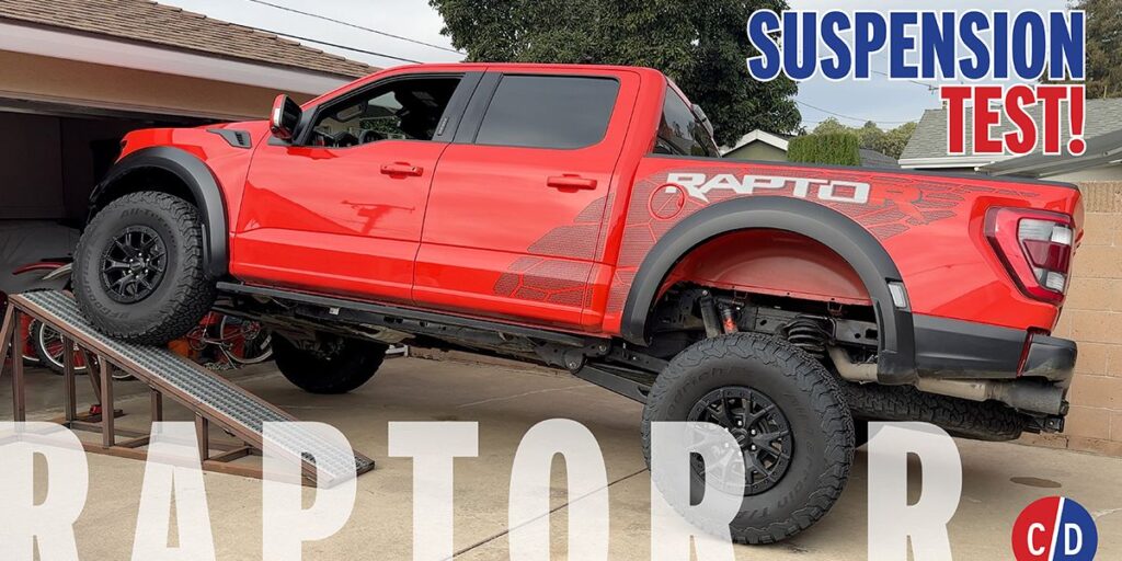 Video: Why Ford F-150 Raptor R Has Less Suspension Travel Than Ram 1500 TRX