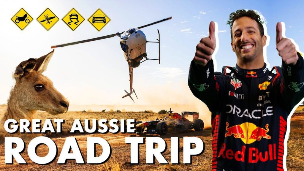 Watch F1's Daniel Ricciardo Grin Across the Outback in Red Bull's Championship RB7