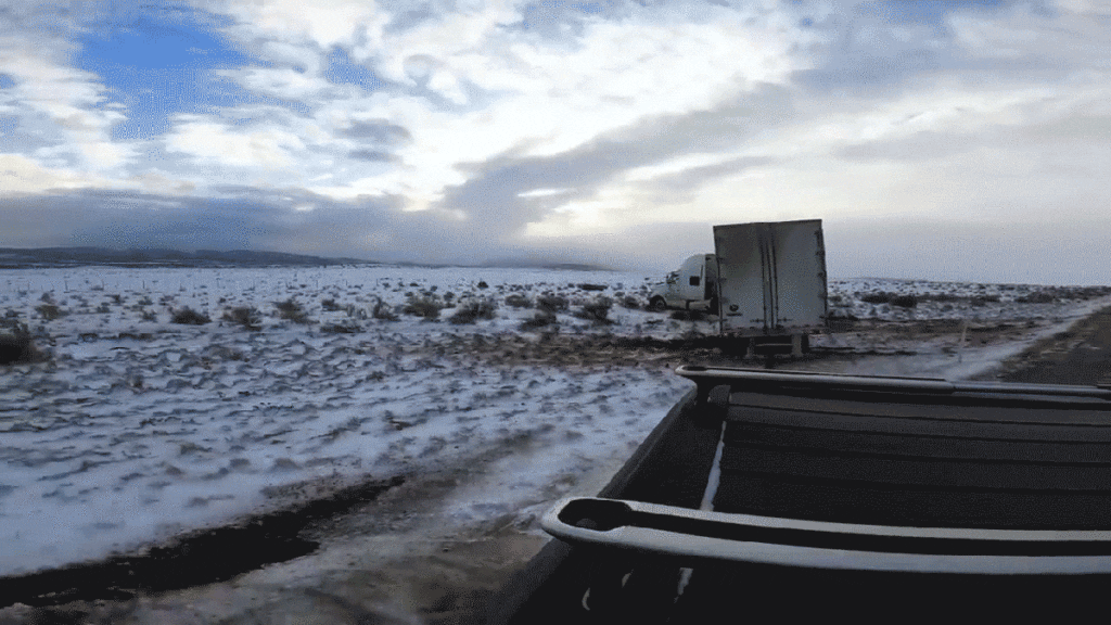 Watch a Rivian R1T Pull a 38,000-Pound Semi From the Snow