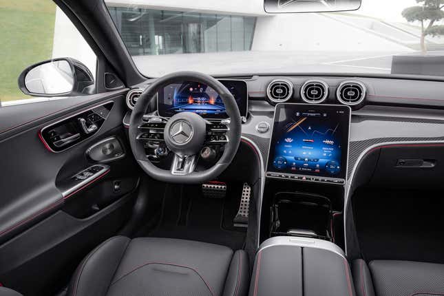 Image for article titled The 2023 Mercedes-AMG C 43 Starts at $61,050, Gets Standard Rear-Steer