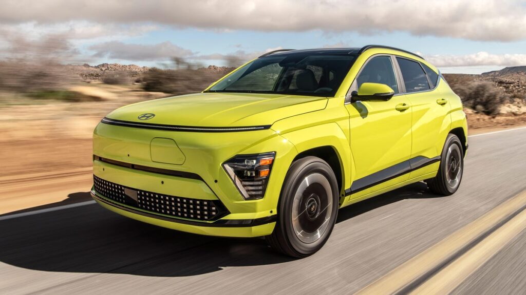 The 2024 Hyundai Kona EV Gets 260 Miles of Range in the U.S.