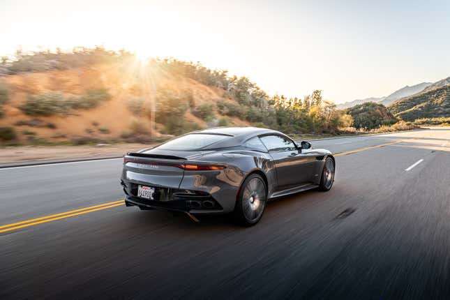 Image for article titled The 2023 Aston Martin DBS Is Beautiful But Aging Fast