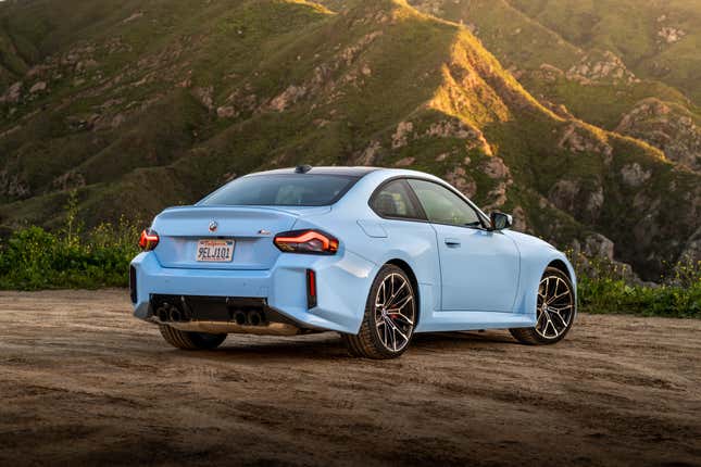 Image for article titled The 2023 BMW M2 Distills the M4&#39;s Sports Car Chops